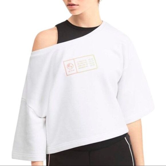 Puma Selena‎ Gomez Sweatshirt Crop Top Performance - Picture 4 of 6